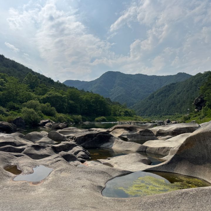요선암 돌개구멍