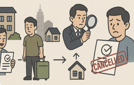 실거주 요건 위반 청약취소