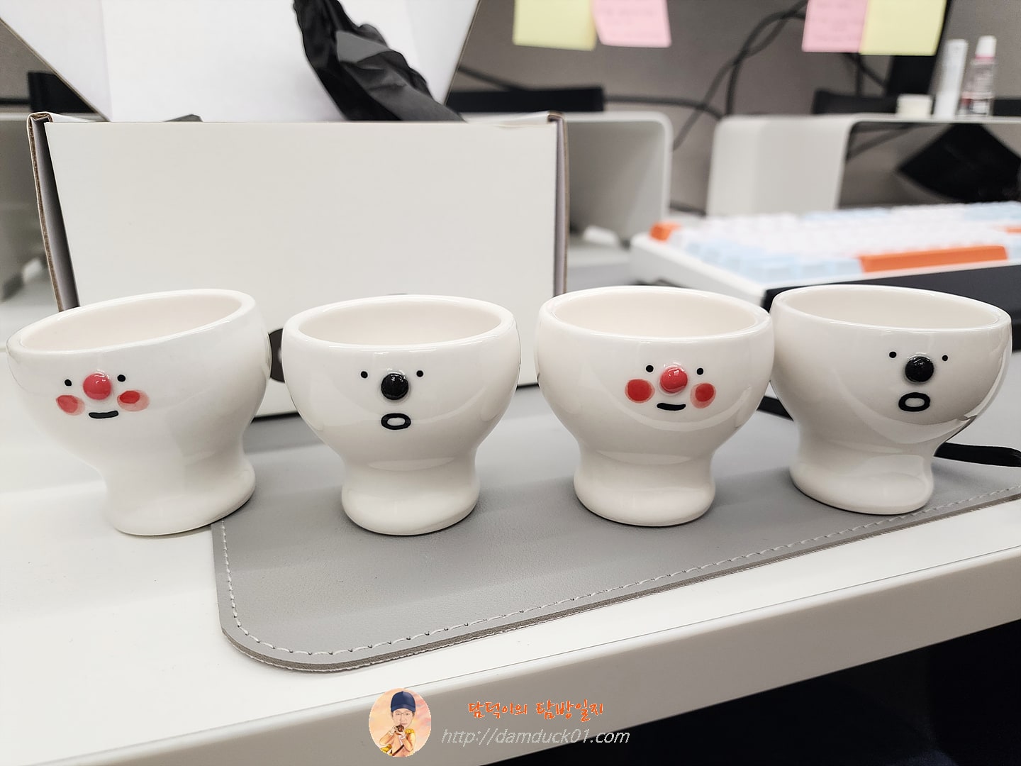 코몽이 소주잔 세트