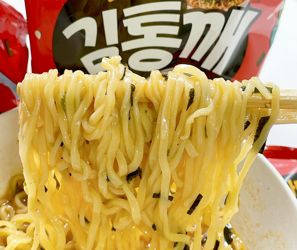 농심 김통깨라면