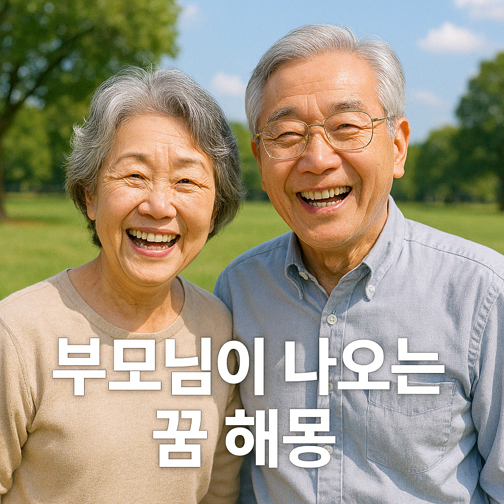부모님 나오는 꿈 해몽