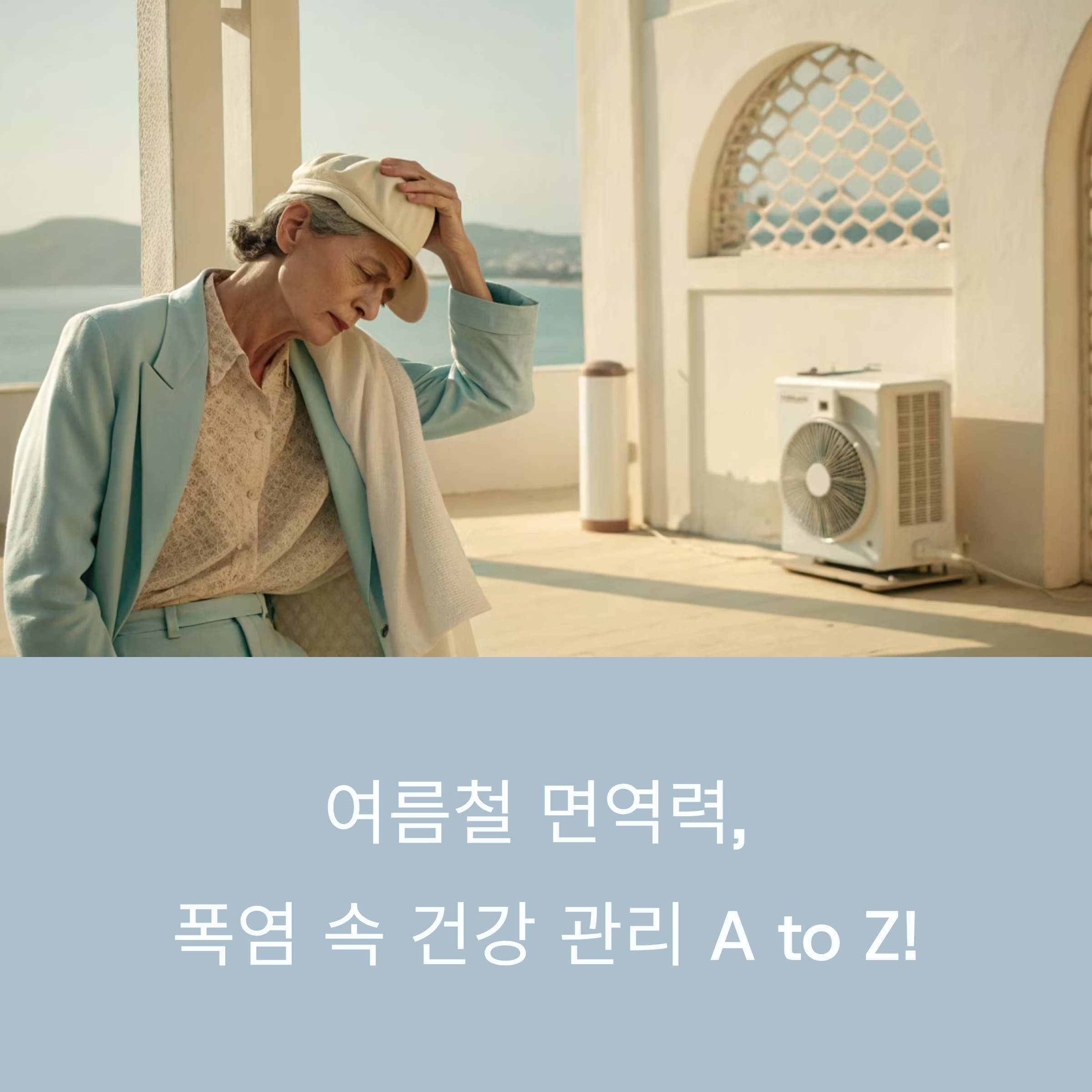 올여름 폭염 대비! 면역력 폭발시키는 5가지 비법 총정리 🌡️