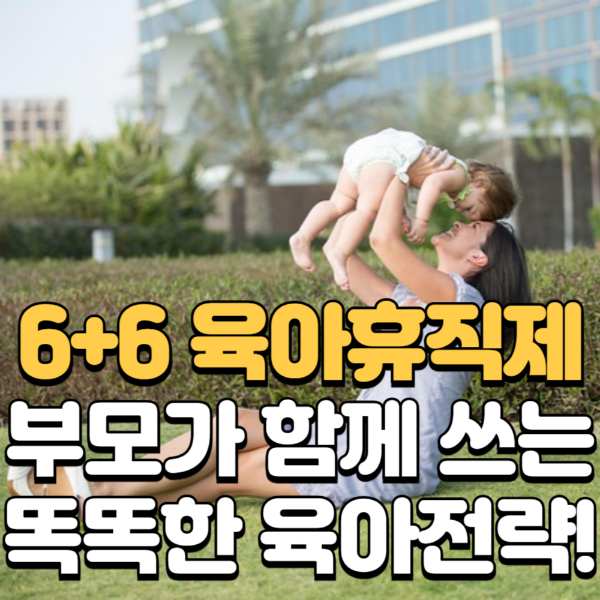 6+6 육아휴직제 부모가 함께 쓰는 똑똑한 육아전략