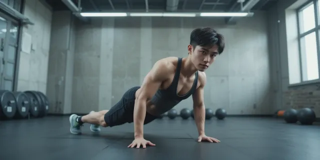 복근 운동 종류 플랭크 변형 동작 예시