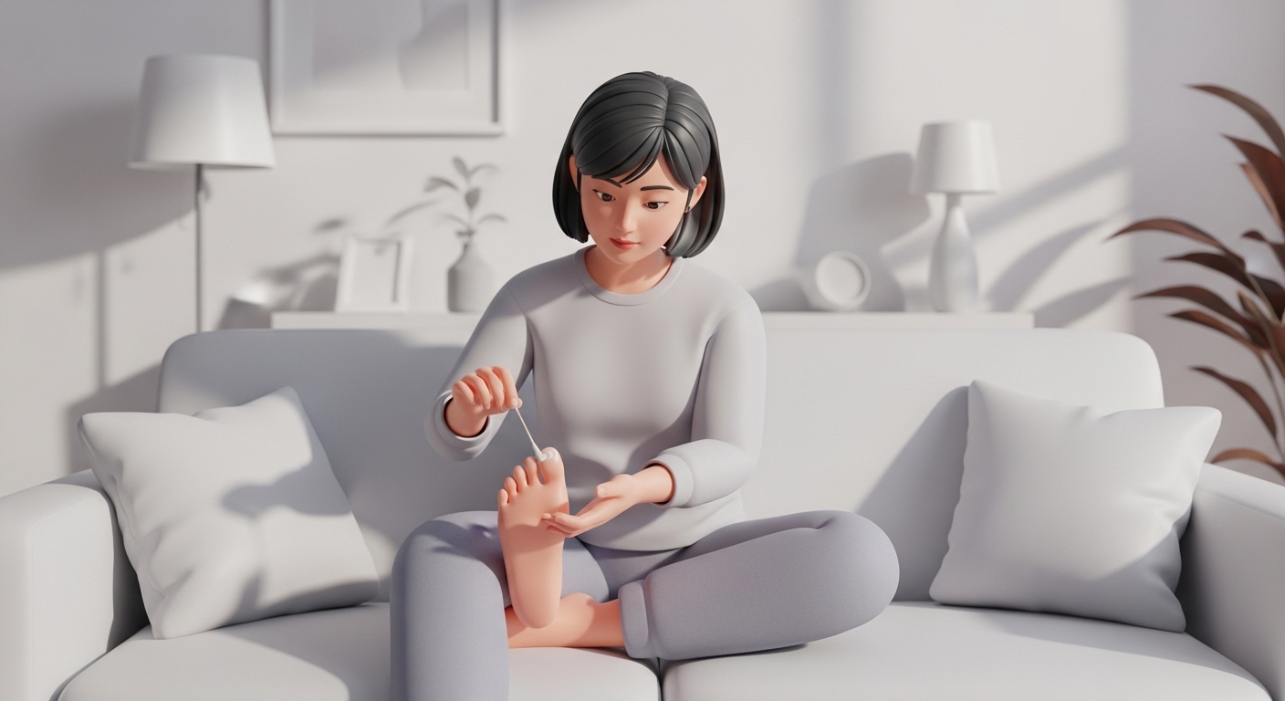 발가락붓기&amp;#44; 내성발톱자가치료