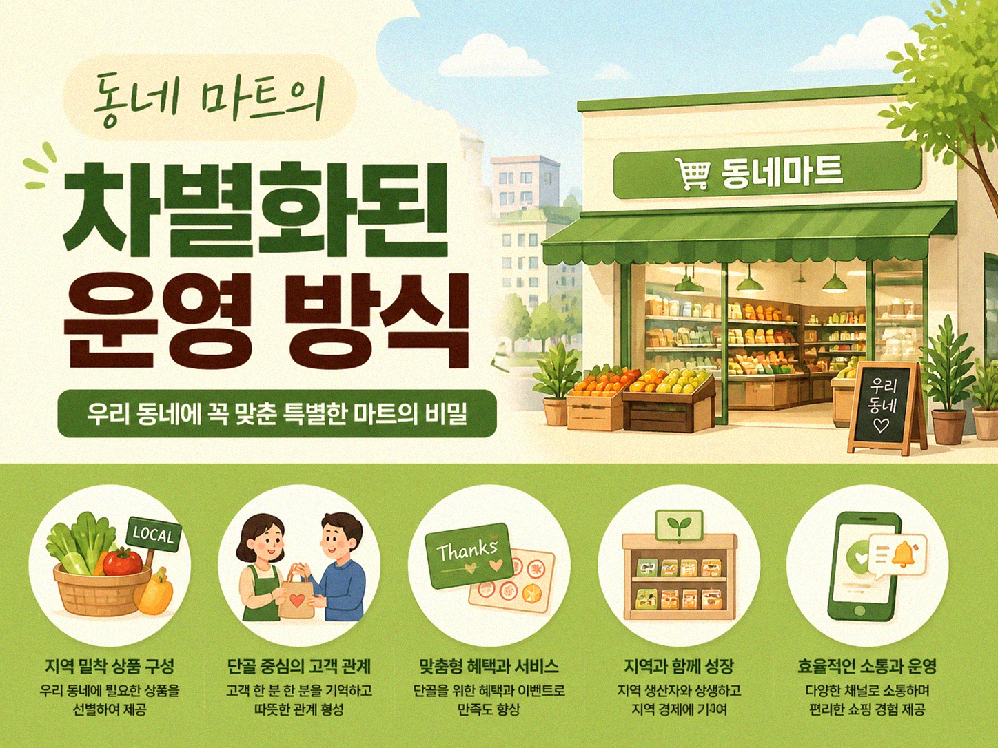 대형마트 동네마트 가격차이, 왜 생기는 걸까