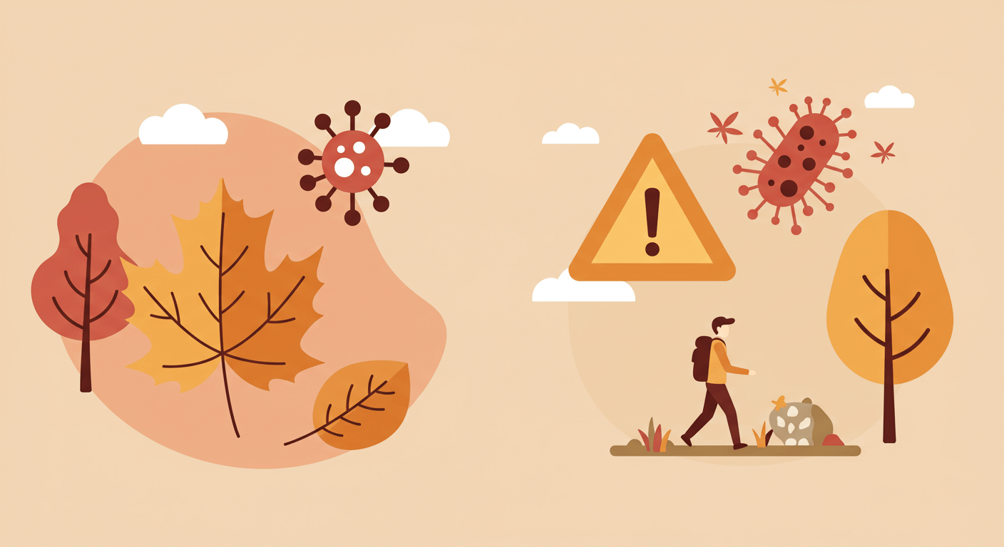 가을철 감염병 경고