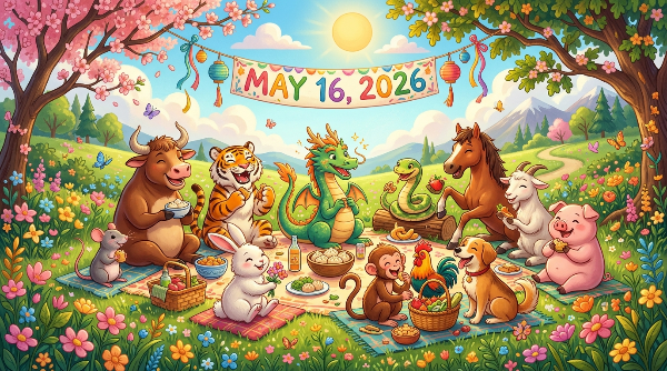 2026년 5월16일 토요일 오늘의 운세