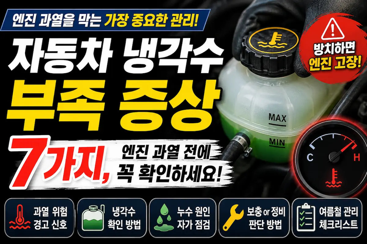 자동차 냉각수 부족 증상, 썸네일