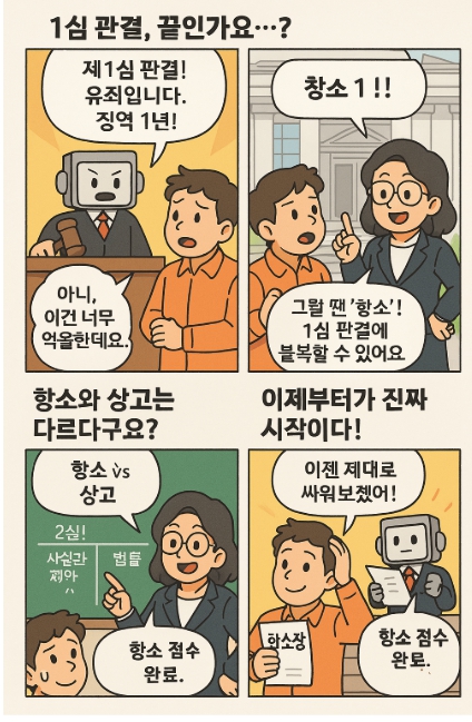 항소 관련 이미지