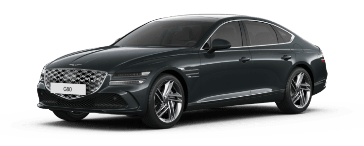 제네시스 G80 부분변경 색상: 한라산 그린