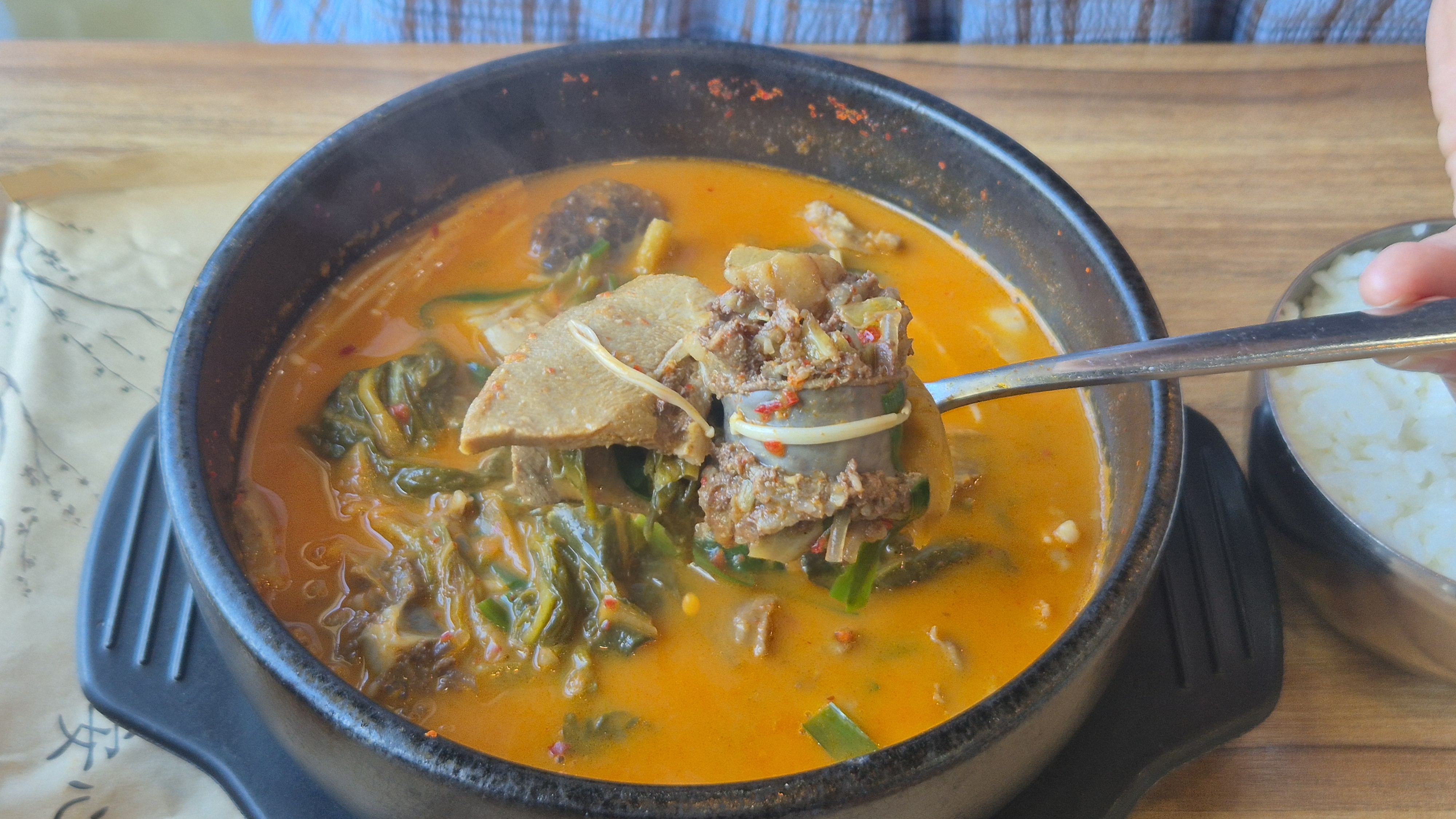 무봉리 토종 순대국
