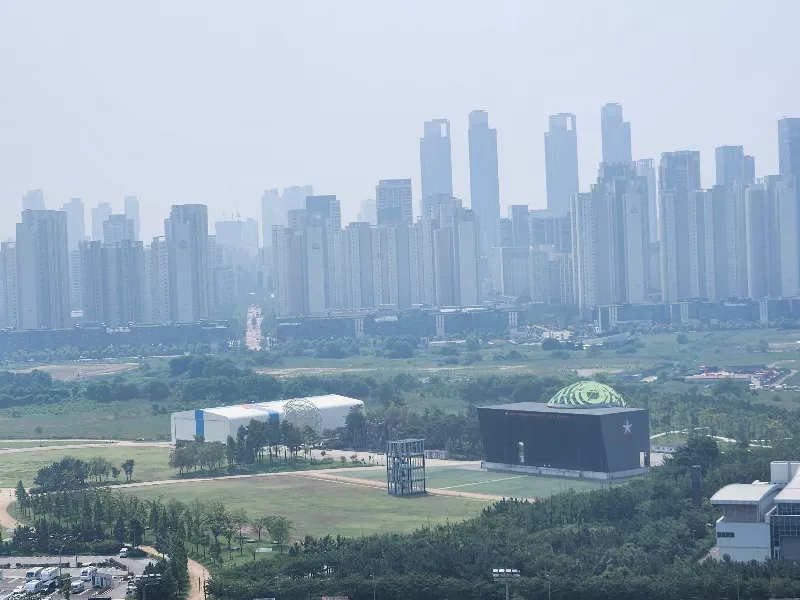 송도달빛축제공원 전경
