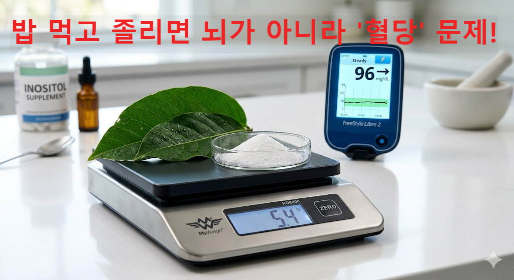 혈당 조절을 돕는 바나바잎과 인슐린 감수성을 높이는 이노시톨 이미지