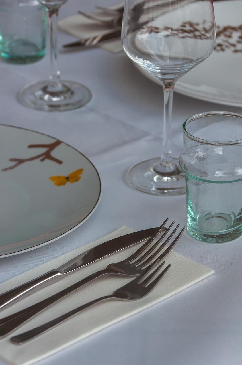 중국 테이블 예절과 레스토랑