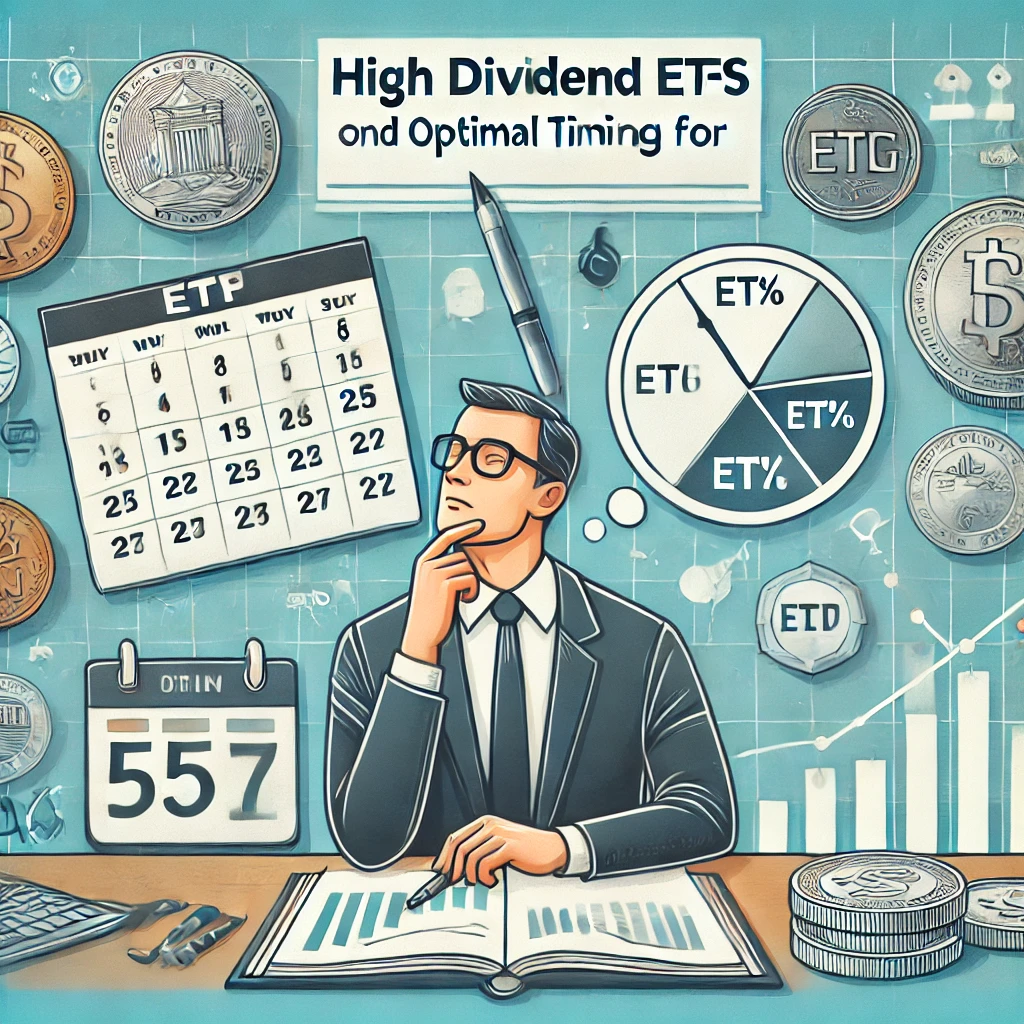 고배당 ETF, 언제 투자해야 수익률이 높을까?