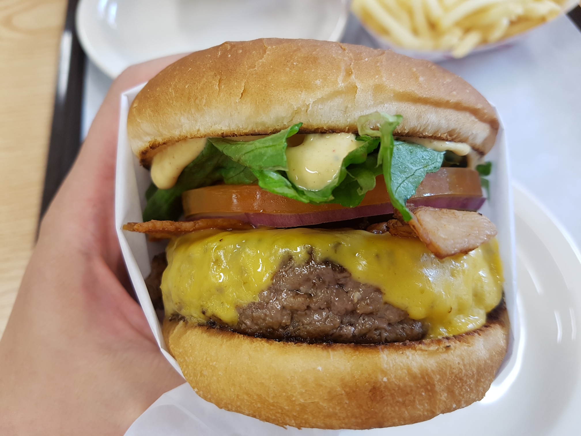 원스타 수제버거