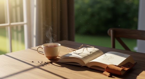 평온을 되찾을 수 있는 3분 명언 힐링 시간. 조용한 오후, 나를 위한 작은 사치를 시작하세요.