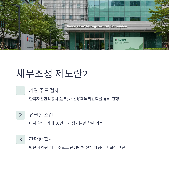 장기 연체채권 채무조정