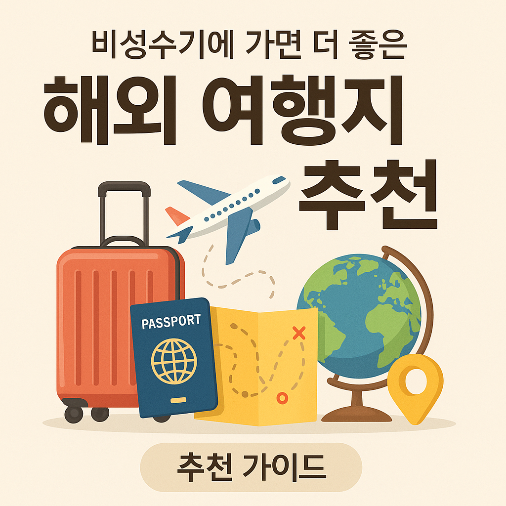 비성수기에 가면 더 좋은 해외 여행지 추천 가이드 관련 사진