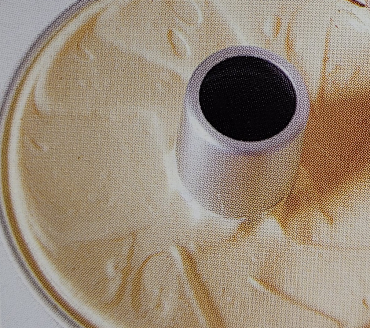 틀에 반죽 채우기