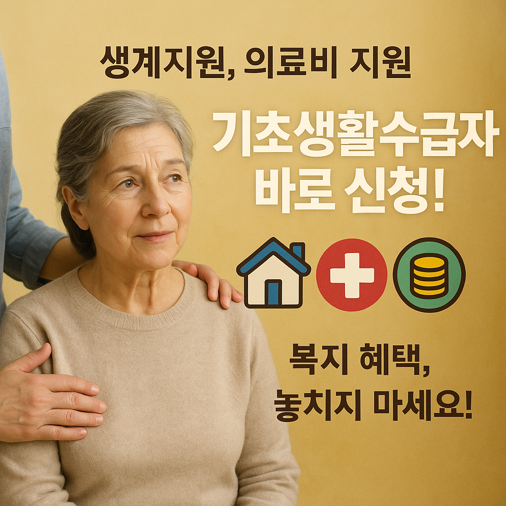 [1편] 기초생활수급자 제도, 진짜 제대로 알려드립니다