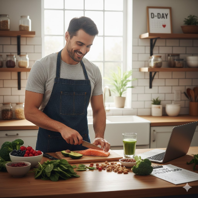 남성 난임 예방, 정자 질 개선을 위한 항산화 영양소 섭취, 건강한 식단