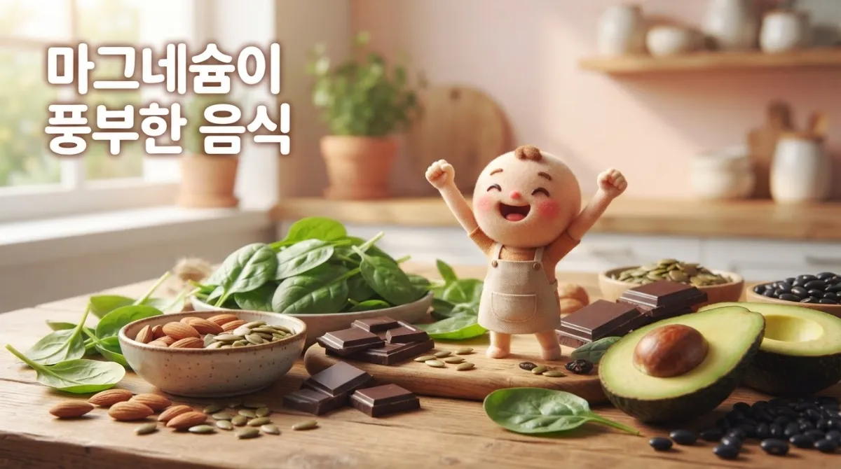 일상에서 섭취하기 좋은 마그네슘이 풍부한 음식들