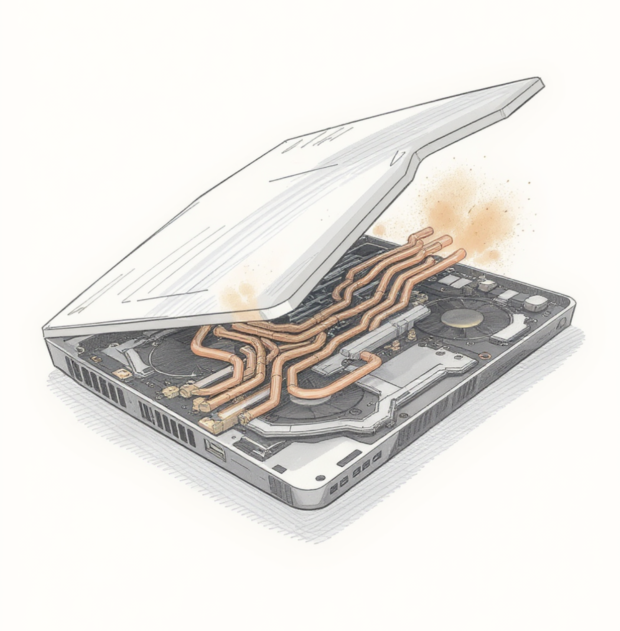 내 노트북은 왜 이렇게 뜨거울까?