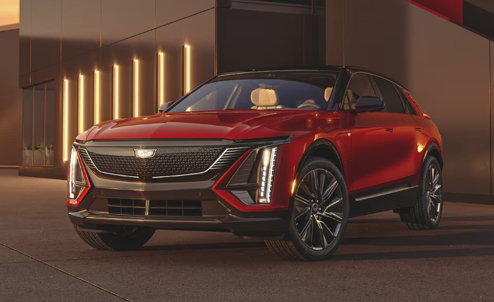 캐딜락 리릭 프리미엄 전기차 suv 사진