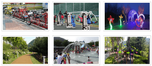 연천 한탄강 물놀이장 놀이시설