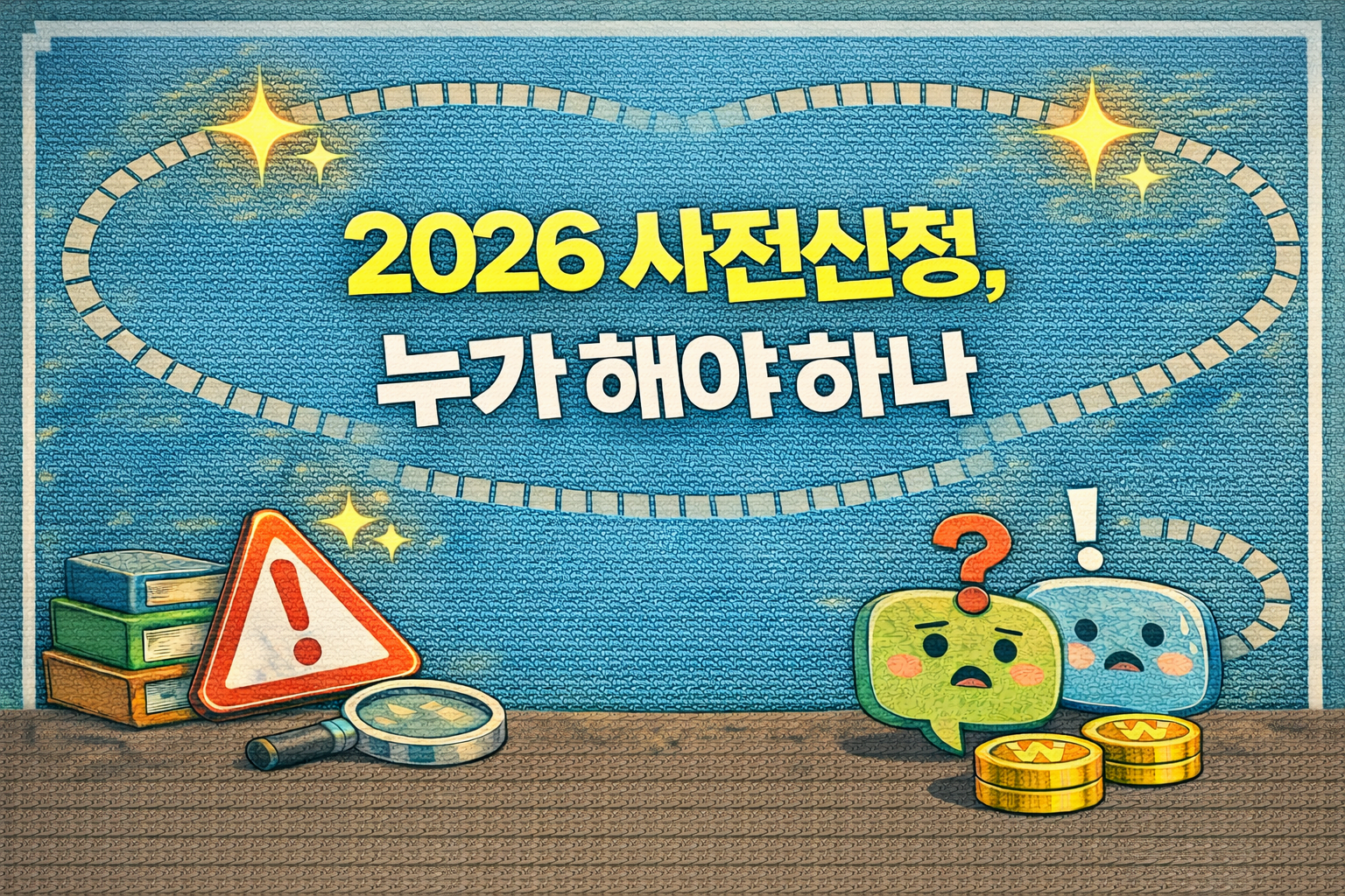 사전신청이 뭐예요? 누가 해야 해요?