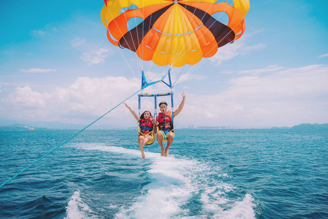 코타키나발루 호핑투어 + 패러세일링