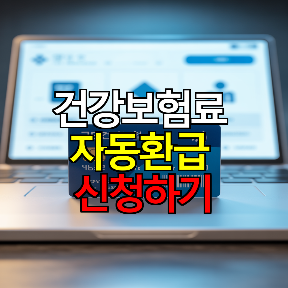 건강보험료 자동환급 신청 한번에 끝내기