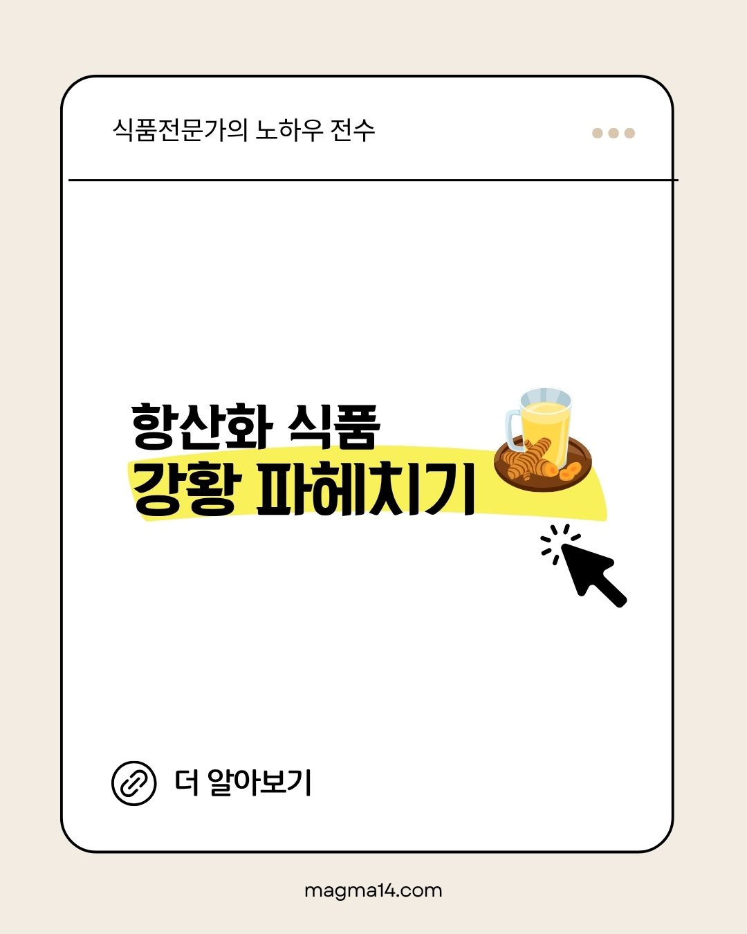 항산화식품 강황 파헤치기