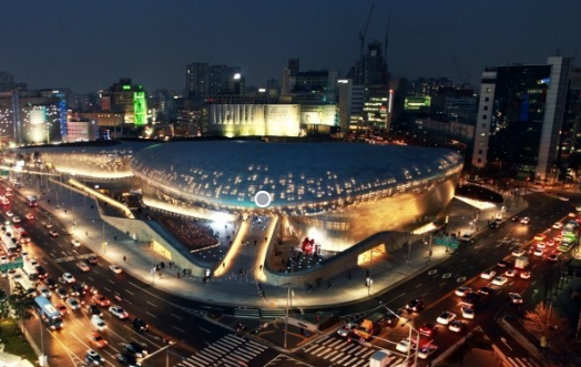 동대문 디자인플라자 야경사진