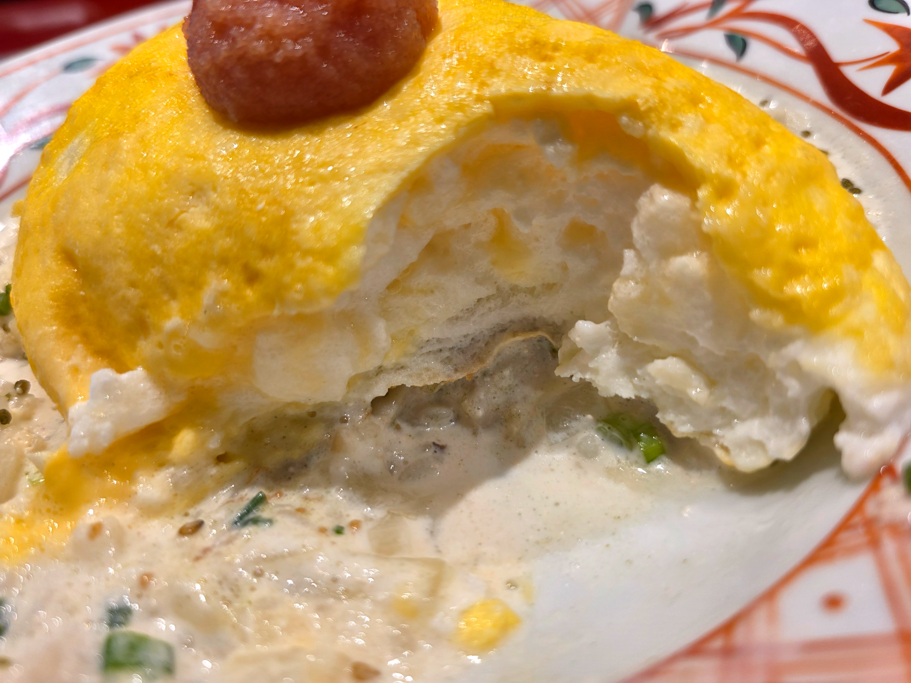 요멘야고에몬수플레오믈렛멘타이리조또