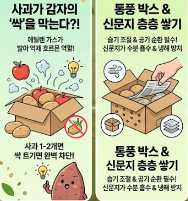 감자 보관법