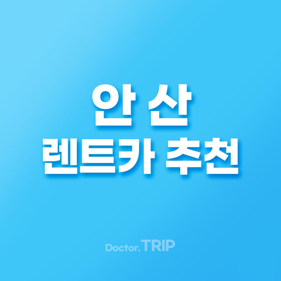 안산 렌트카 추천