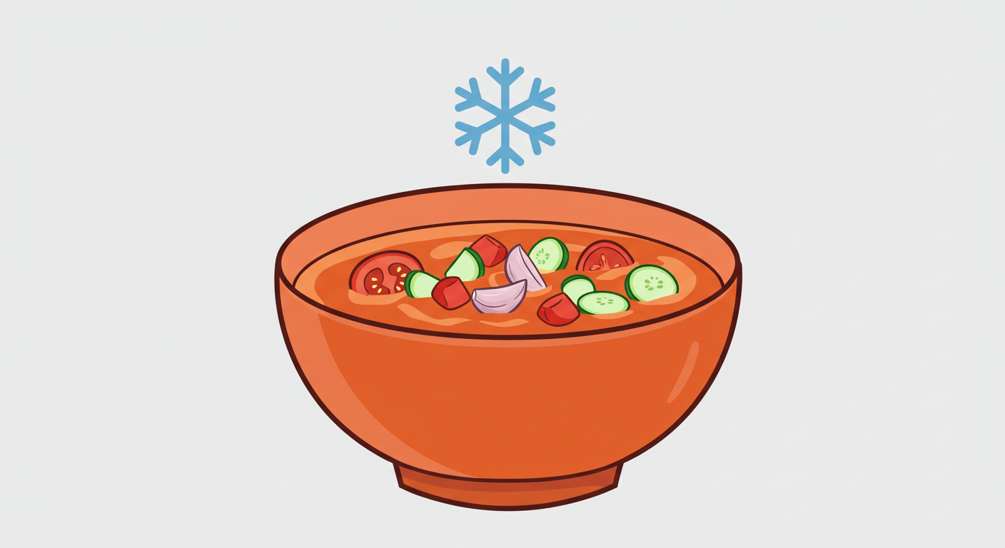 가스파초: 스페인의 시원한 토마토 수프