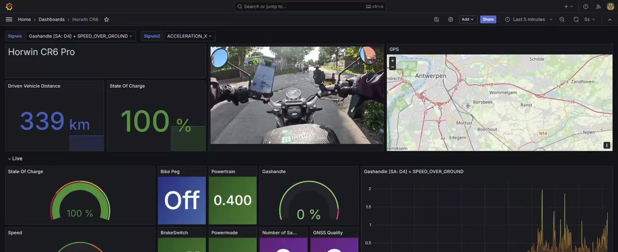 RexGen Air 서버 화면 캔통신 팜테크 FAMTECH