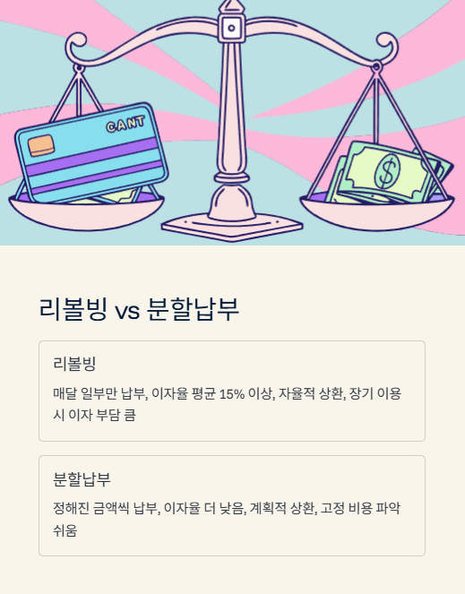 리볼빙 분할납부