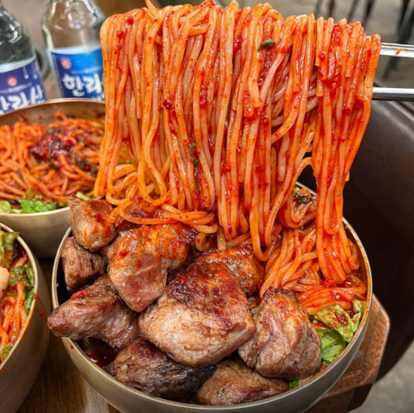 함덕 해수욕장 맛집 " 곱들락 함덕흑돼지 " 음식 사진