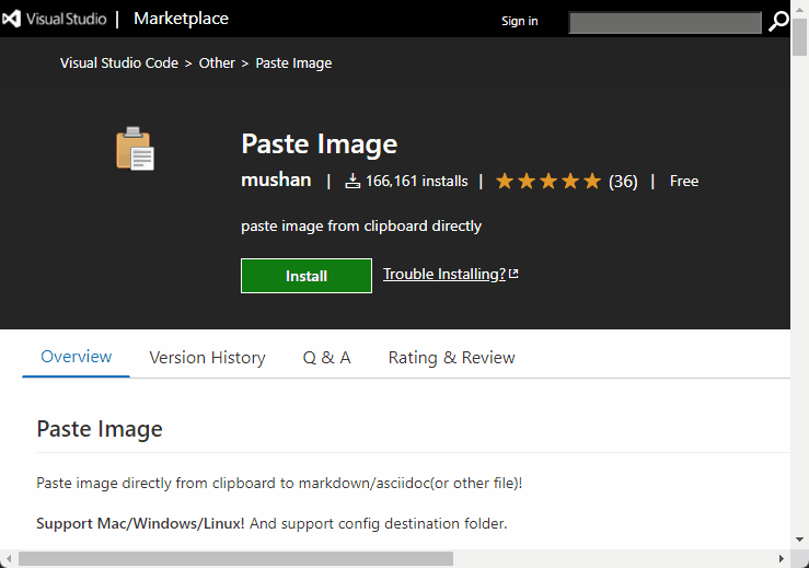 VScode 익스텐션 Paste Image