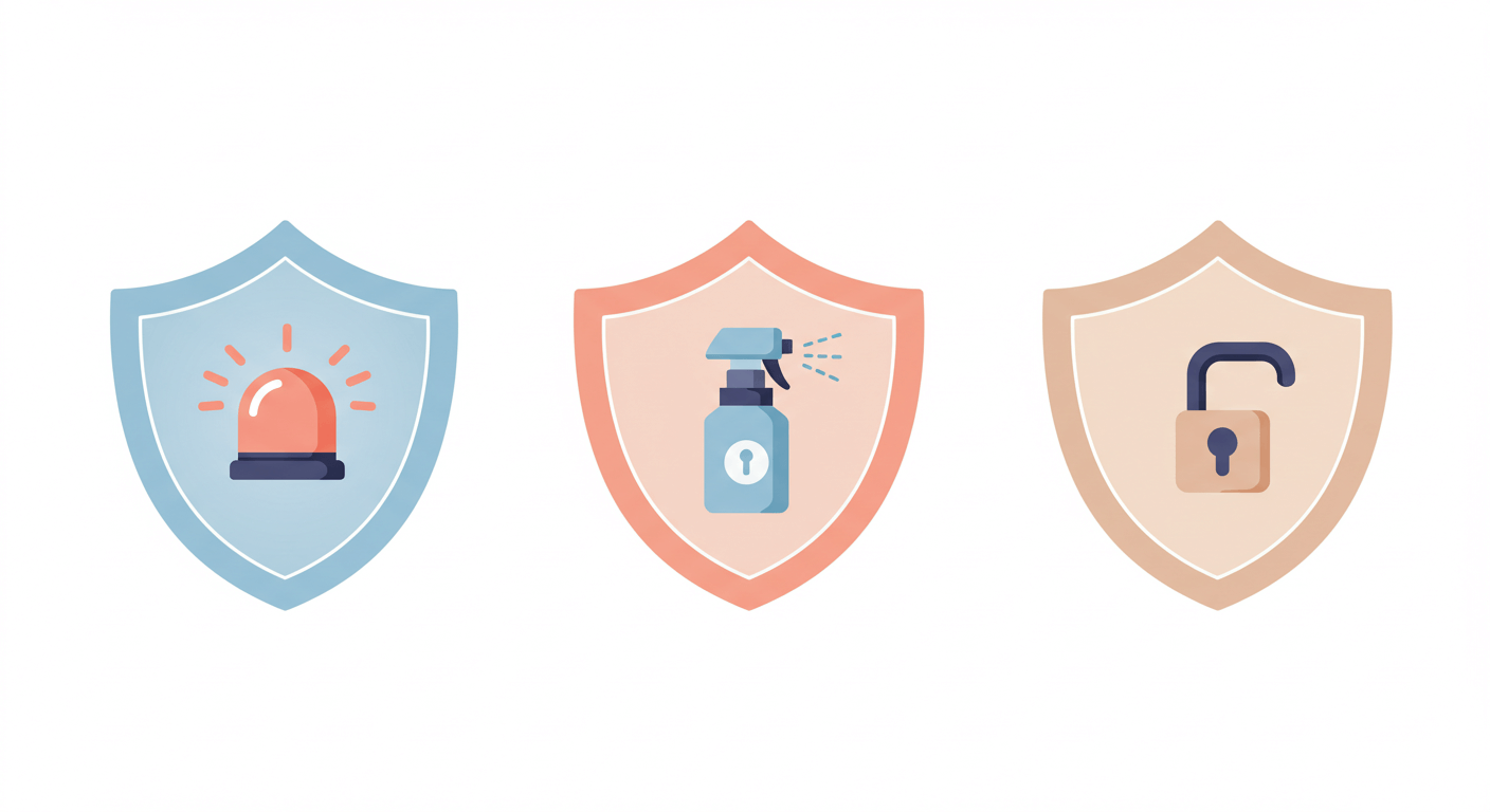 결론: 여성 혼자 사는 일상, 호신템으로 안전을 지키세요