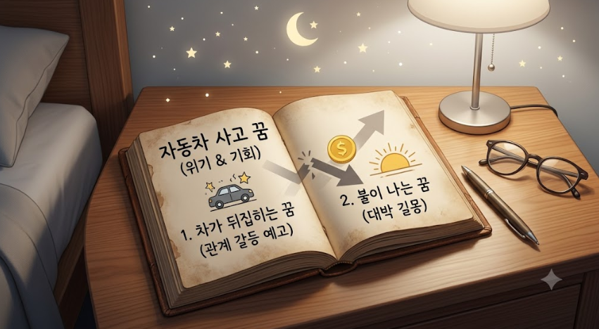 자동차 사고 나는 꿈 해몽