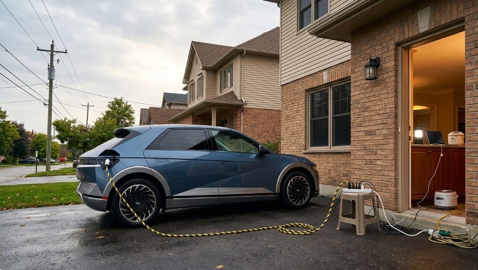 전기차 V2L 기능 활용 방법 (비상 전원, 가정 전기 사용 팁) 이미지