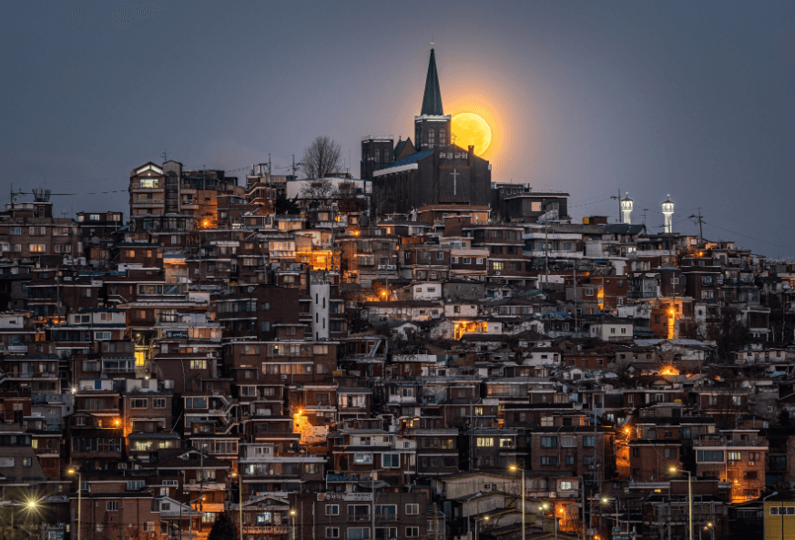 추석 한가위 보름달 뜨는 시간