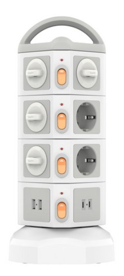 Soopii USB 타워 멀티탭