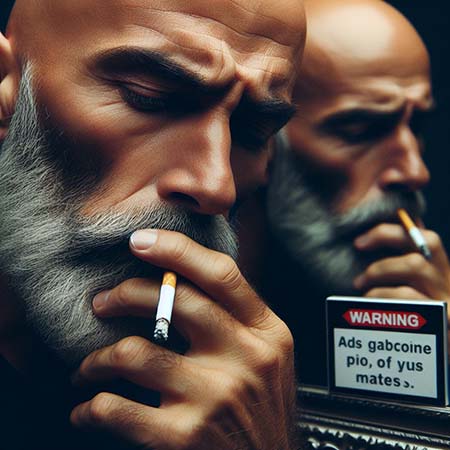 금연으로-인한-탈모-남성